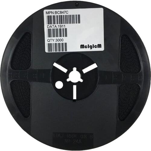 MCIGICM 3000PCS BC847C BC847 SOT-23 NPN 45V 0.1A