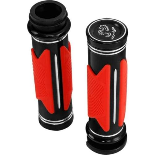 Motorcycle CNC 1'' Handle Bar Electric Hand Grips For Harley Road King Road Glide Street Glide Softail Fat Boy 2008-2020