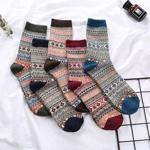 Noocuxuekon Mens Winter Socks
