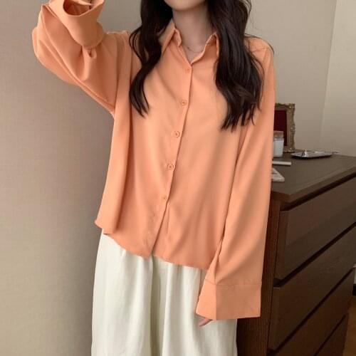 Fy1152 2020 spring summer autumn new women fashion casual ladies work Blouse woman overshirt female OL collar blouse shirts