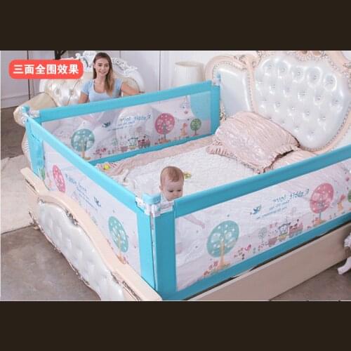 Baby Bed Bumper Fence Safety Gate Child Barrier For Bed Crib Rail Security Bumper Fencing Children Guardrail Safe Kid Playpen