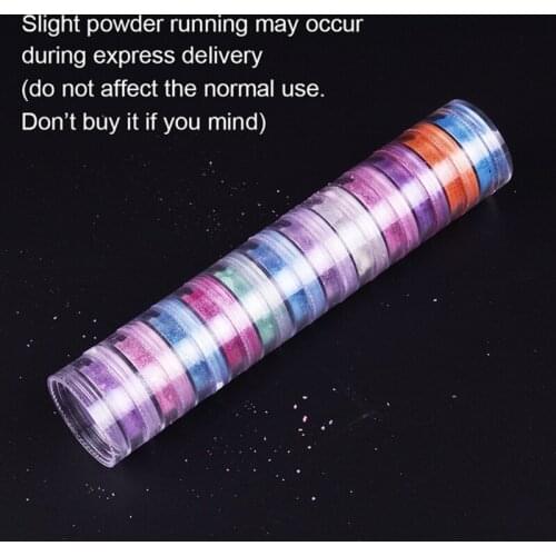 6/12 Colors Cosmetic Grade Pearlescent Natural Mica Mineral Powder Epoxy Resin Dye Pearl Pigment DIY Jewelry Crafts Making