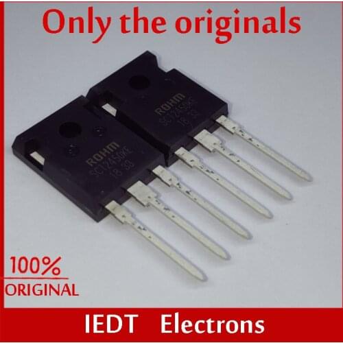TRANSISTOR MOSFET de potencia SIC, tubo MOS FET, carburo de silicio, SCT2450KE TO-247 SCT2450 TO247, 1 unids/lote nuevo y origin