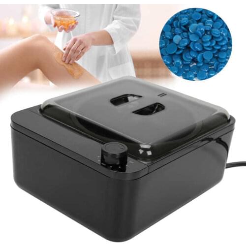 500ml Intelligent Electric Wax Heater Wax Warmer Melter Machine for Hair Removal Wax-melt Machine Black Hair Removal Tool