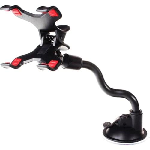 Universal Long Arm Windshield Dashboard Cell Phone Car Mount Holder Vehicle Phone Clamp Mount with Strong Suction Cup