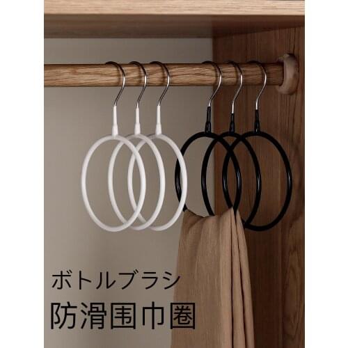Scarf Shelf Scarf Hanging Rack Large Circle Tie Rack Belt Hook Multifunctional Hanger Storage Rack