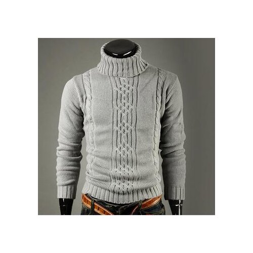 2015 Men Pullover Sweater Brand Turtleneck Winter Pull Homme Wool Sweater Patterns Mens Sweaters