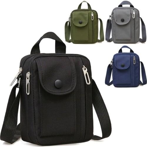 2021 New Mens Bag Mobile Phone Bag One-shoulder Passport Bag Waterproof Exchange Wallet Outdoor Sports Waist Bag Messenger Bags