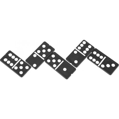 28 Pcs Domino Card Board Game Pai Gow Children Interactive Education Puzzle Toys Traditional Chinese Game Entertainment