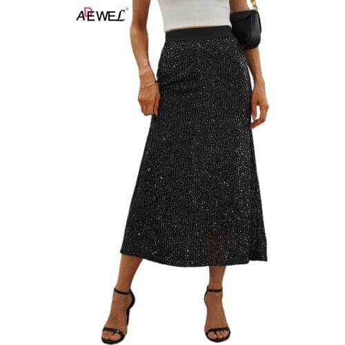 Женские юбки с высокой талией ADEWEL China At AliExpress