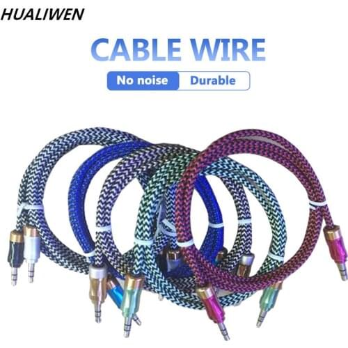 3.5mm Jack Audio Cable Jack 3.5 mm Male to Male Audio Aux Cable For Car Headphone Speaker Wire Line Aux Cord Speaker