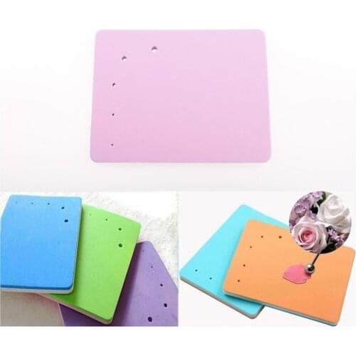 Flower shape chewing gum paste fondant cake mat sponge cake foam pad baking Sugarcraft decoration color random pastry pad