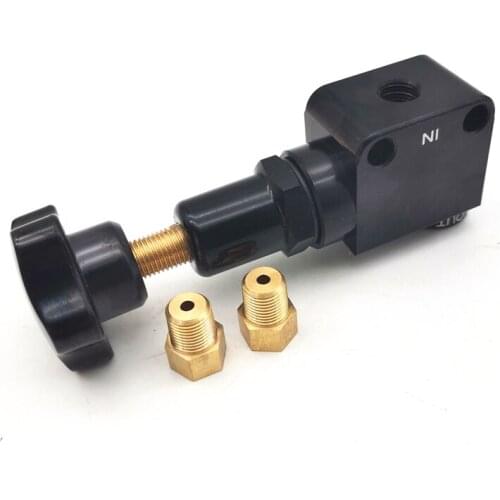 Brake Proportioning Valve Adjustable Pressure Regulator Screw Knob Type 260-8419 for Wilwood
