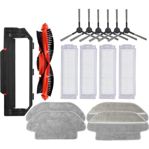 Filter Hepa Brush Roller Mop Cloth for Xiaomi Roborock Mijia LDS/STYJ02YM/Conga 3490 Robot Vacuum Cleaner Viomi V2PRO V3