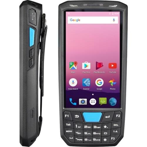 Handheld 4G Android 7.0 PDA 1D/2D Honeywell barcode reader 4.5 inch HD touch screen POS terminal wireless wifi bar code reader