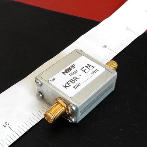 KFBR-FM 88～108MHz LC band-stop filter, cut FM FM broadcast signal, SMA interface