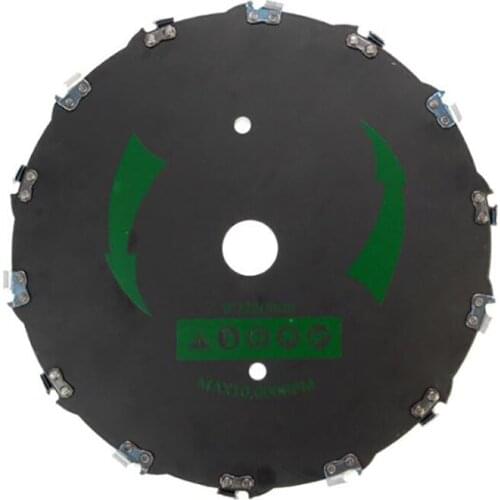 9 Inch 14/20 Teeth Lawn Mower Chain Saw Blade, Round Shaped Chainsaw Brush Cutter Blade Grass Trimmer Blades Replacement Parts