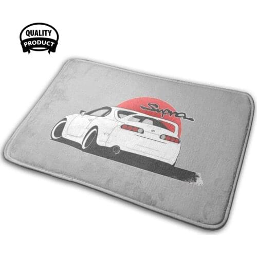 Mk4 - 2Jz Gte - Jdm - Japanese Sports Car Comfortable Door Mat Rug Carpet Cushion Mkiv Mk4 Mkiv 2Jz Gte Jdm Legends Never Die