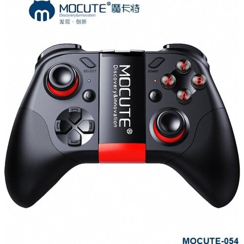 Mocute 054 Bluetooth Gamepad Android Joystick PC Wireless Controller VR Game Pad for PC Smart Phone for VR+Retail Box Drop Ship