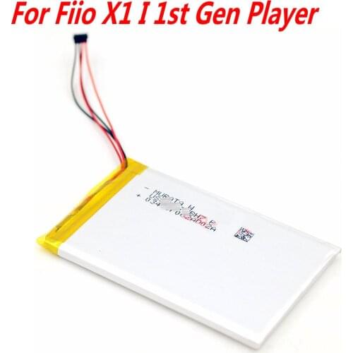 High Quality 3.7V 3500mah 4 Lines+Connector battery For Fiio X1 1st Gen Player Replace the battery