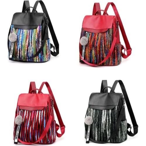 Ladies Travel Backpack High Quality Soft PU Leather Backpack Girls School Backpack Ladies Backpack