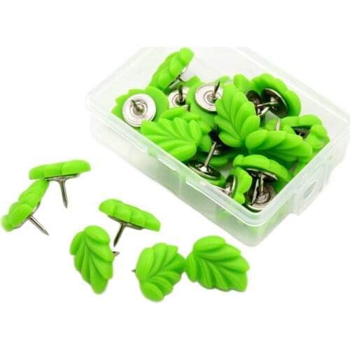 20pcs/set Plastic+Metal Thumbtacks Map Pin Pushpin Cork Board For Art Photo Message Wall Thumb Tack Decorative For Home School