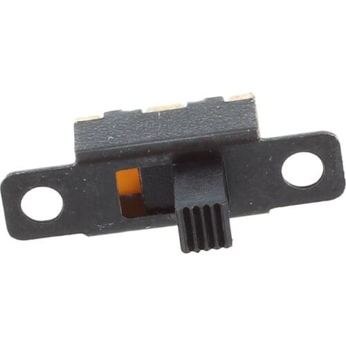20pcs 5V 0.3 A Mini Size Black SPDT Slide Switch for Small DIY Power Electronic Projects