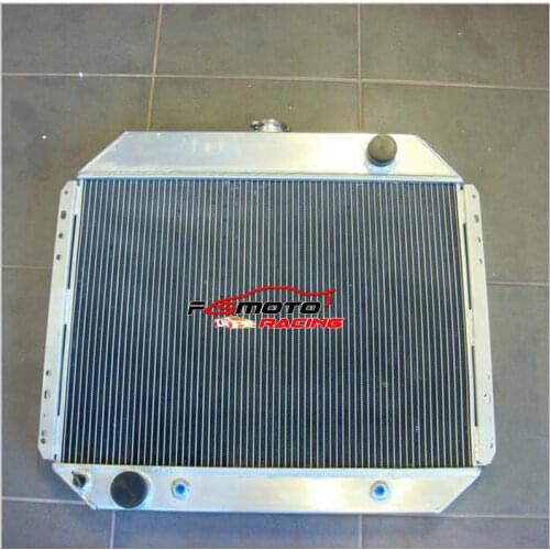 3 Row 62mm All Aluminum Racing Radiator For Ford F100 F250 F350 V8 1967-1981 68 69 70 71