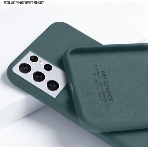 For Samsung S21Plus Case Original Liquid Silicone Case Cover For Samsung S21 Ultra A51 A71 A31 A21S A50 A70 S20 FE Note 20 Case