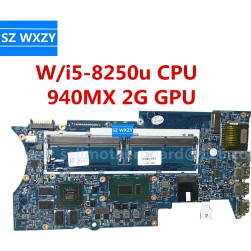 For HP PAVILION X360 14-BA SERIES Laptop Motherboard 939381-601 With i5-8250u CPU 940MX 2G GPU DDR4 MB 100% Tested Fast Ship