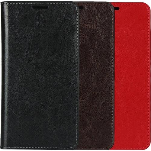 For Xiaomi Redmi Note 4 4X Case 5.5" Premium Natural Genuine Flip Leather Skin Wallet Book Cover For Redmi Note 4 4x Phone Case