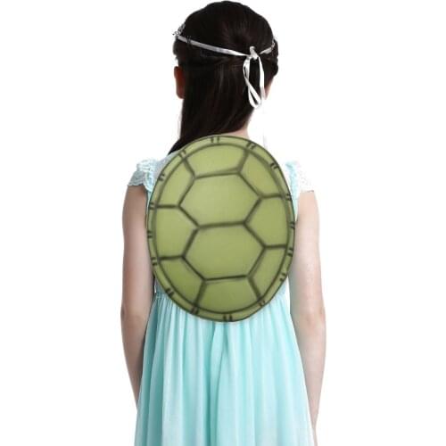 Kid Boys Girls Cosplay Halloween Carnival Turtle Shell Costume Fancy Dress Up Anime Turtle Shell Birthday Party Decor Photo Prop