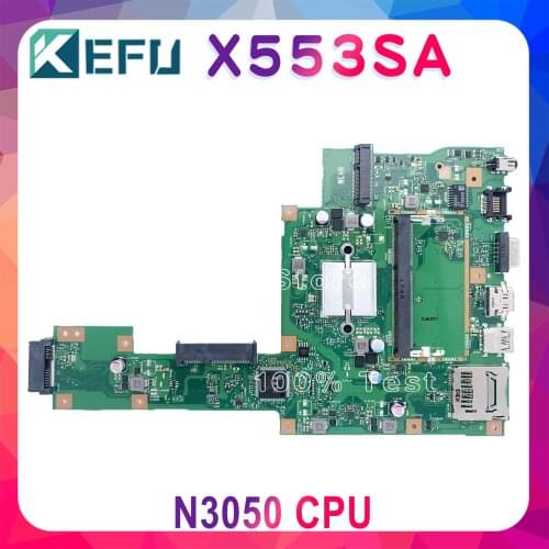 KEFU For ASUS X553SA X503S X553S F553S X503SA F553SA Laptop Motherboard Tested 100% work original Mainboard