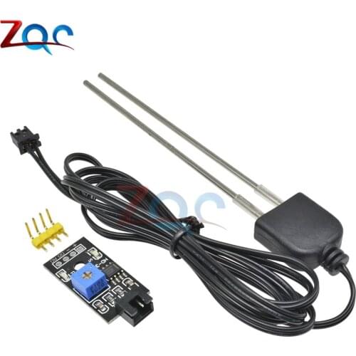 Soil Moisture Detector Module Soil Humidity Sensor Meter Hygrometer Water Tester Monitor Corrosion Resistant Probe for Arudino