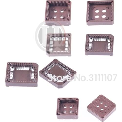 10PCS PLCC PLCC32 PLCC44 IC socket SMD DIP 32PIN/44PIN PLCC Socket adapter