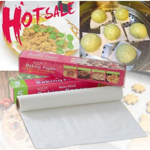 5-20M Rectangle Oven Oil Paper Baking Sheets Bakery BBQ Party Baking Paper Barbecue Double-sided Baking Paper Kitchen Cocina