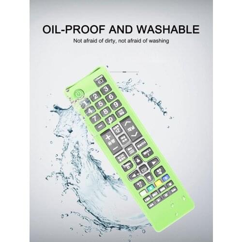 TV Remote Control Cover Silicone Remote Control Protective Case Compatible For BN59 AA59 For Home Audio & Video