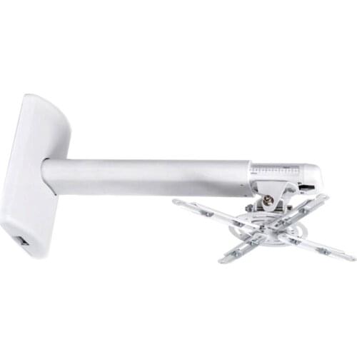 250-330mm Wall-Mounted Full-Motion Telescopic Universal Projector Hanger Bracket with a Weight of 15 Kg