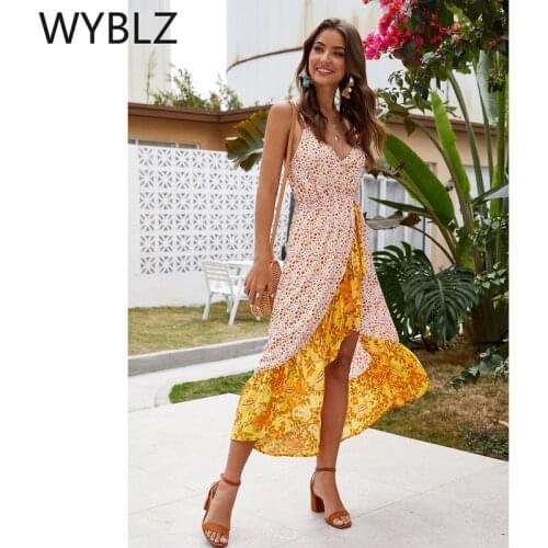 WYBLZ Summer Dresses With A Slit