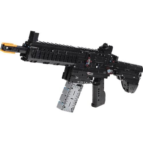 XINGBAO High Simulation Toy Gun Series M1887 AWM Sniper Rifle HK416D Submachine Gun Building Blocks Educational Bricks Boys Toys