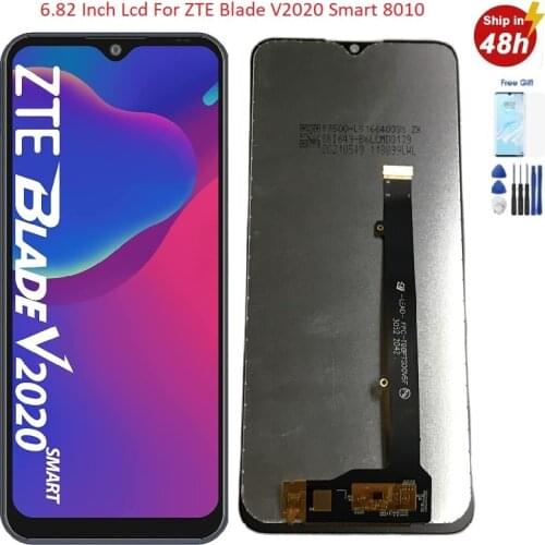 6.82 Inch Lcd For ZTE Blade V2020 Smart Lcd Display With Touch Screen Assembly For ZTE V2020 Smart Display 8010 LCD