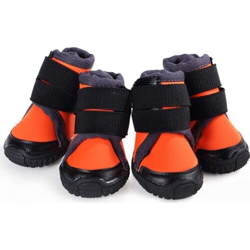 Pet Dog Snow Shoes Winter Warm For Small Medium Large Dogs Outdoor Sports Climbing Non-slip Dog Shoe Cover Booties