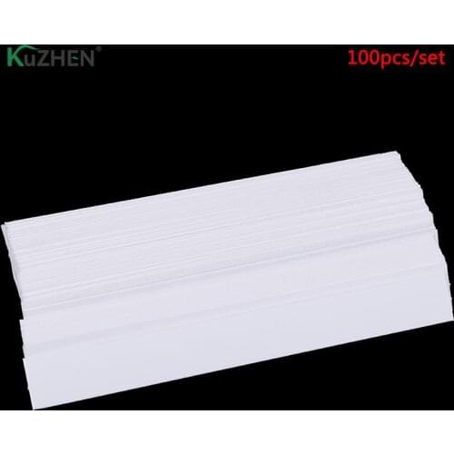 100pcs Testing Strip Aromatherapy Fragrance Perfume Essential Oils Test Tester Paper Strips 130x15mm