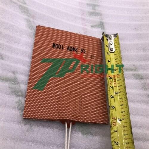 100x100mm Silicone rubber heater Used for CD Test