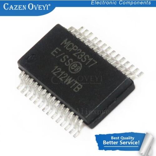 2pcs/lot MCP23S17-E/SS MCP23S17ESS MCP23S17-E MCP23S17 SSOP-28 In Stock