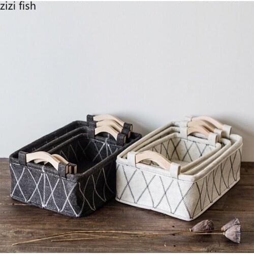 3 Pcs/set Home Toy Clothes Storage Box Desktop Fabric Storage Trays Bedroom Dressing Table Jewelry Multifunction Organizer Tray