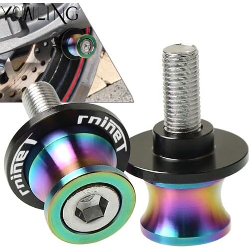 8mm Swingarm Stand Screws CNC Motorcycle Swing Arm Spools Sliders bobbins FOR BMW RNINET R nine T RnineT 2014 2015 2016 2017