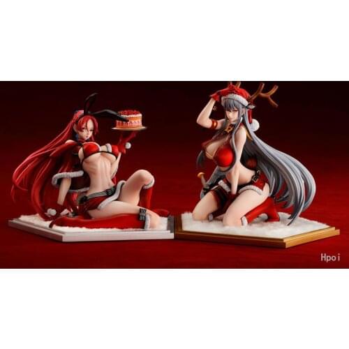 Anime Game Vertex Valkyrie Battlefield DUEL Selvaria Bles Yuliyana Christmas Party Boxed Figurefigure sexy