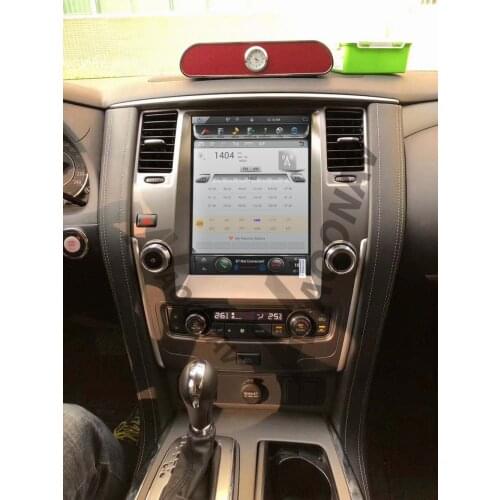 AOONAV 12.1 inch 2din car radio GPS navigation For-Nissan Patrol 2016-2019 car multimedia player vertical screen DVD player