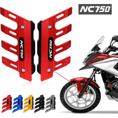 FOR HONDA NC750 S X NC750S 2001 2002 2003-2021 2020 Motorcycle CNC mudguard side protection block front fender anti-fall slider